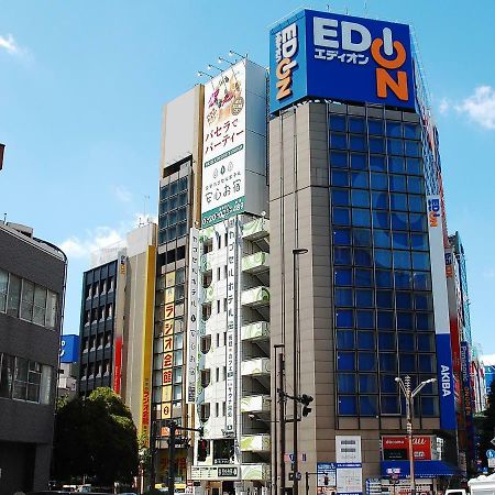 Capsule Hotel Anshin Oyado Akihabara Tokyo Eksteriør billede